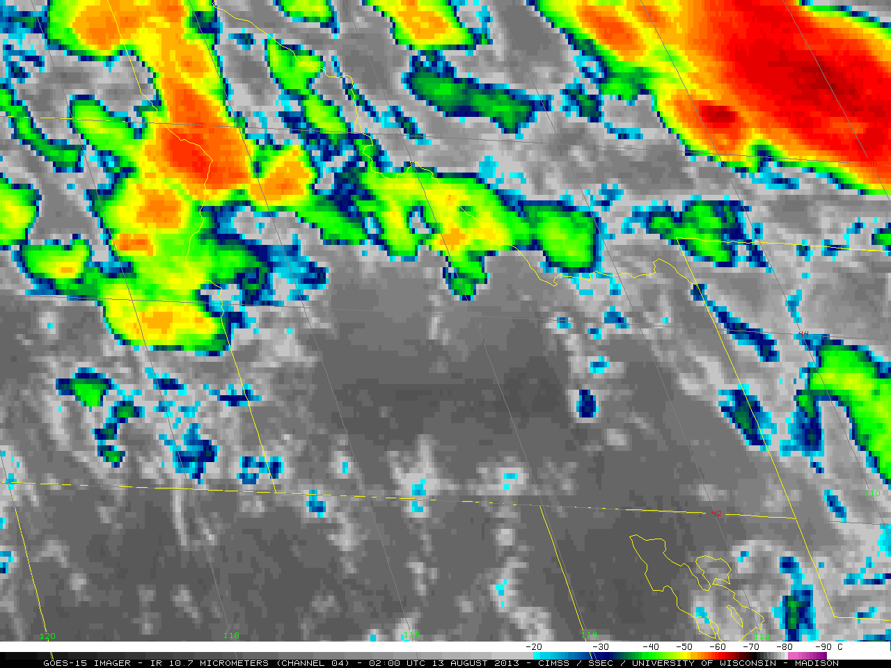 GOES-15 IR image (click to play animation)